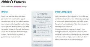 Airbloc ICO one pager